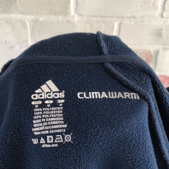 Adidas Climawarm Michigan Wolverine Zip up Sweater - Picture 7 of 7